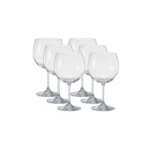 Jogo de Taças para Gin Tonica Anna em Cristal Ecológico 600ml e 6 Peças - Bohemia