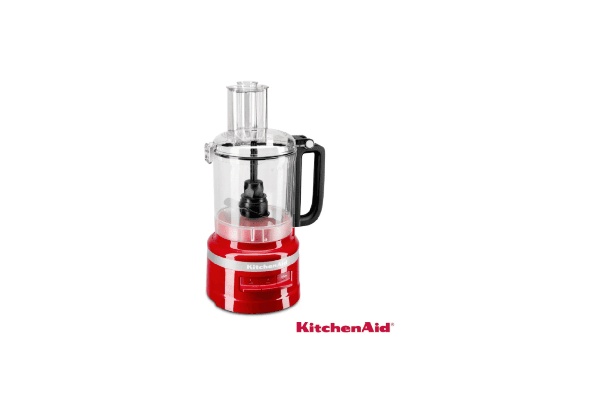Processador de Alimentos Kitchenaid Empire Red com 03 Velocidades, Capacidade 2,1 Litros e Múltiplas Funções - Kja0