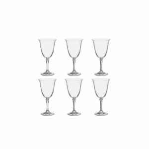Taça de Cristal Bohemia 360 ml Branta 6 Peças